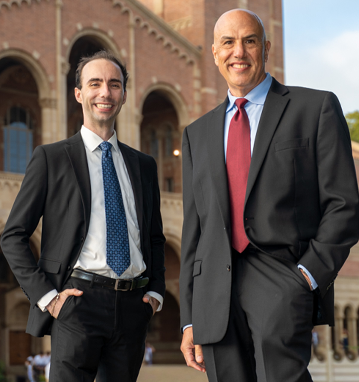Dr. Marc Shomer and Dr. Robert Gunzenhauser at UCLA